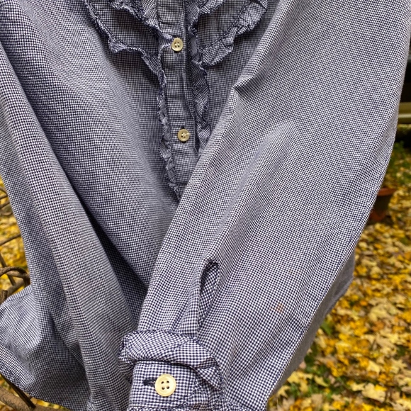 J CREW RUFFLE BLOUSE - Picture 5 of 10